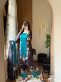Digital Print Silk 3pcs (ZING BLACK)