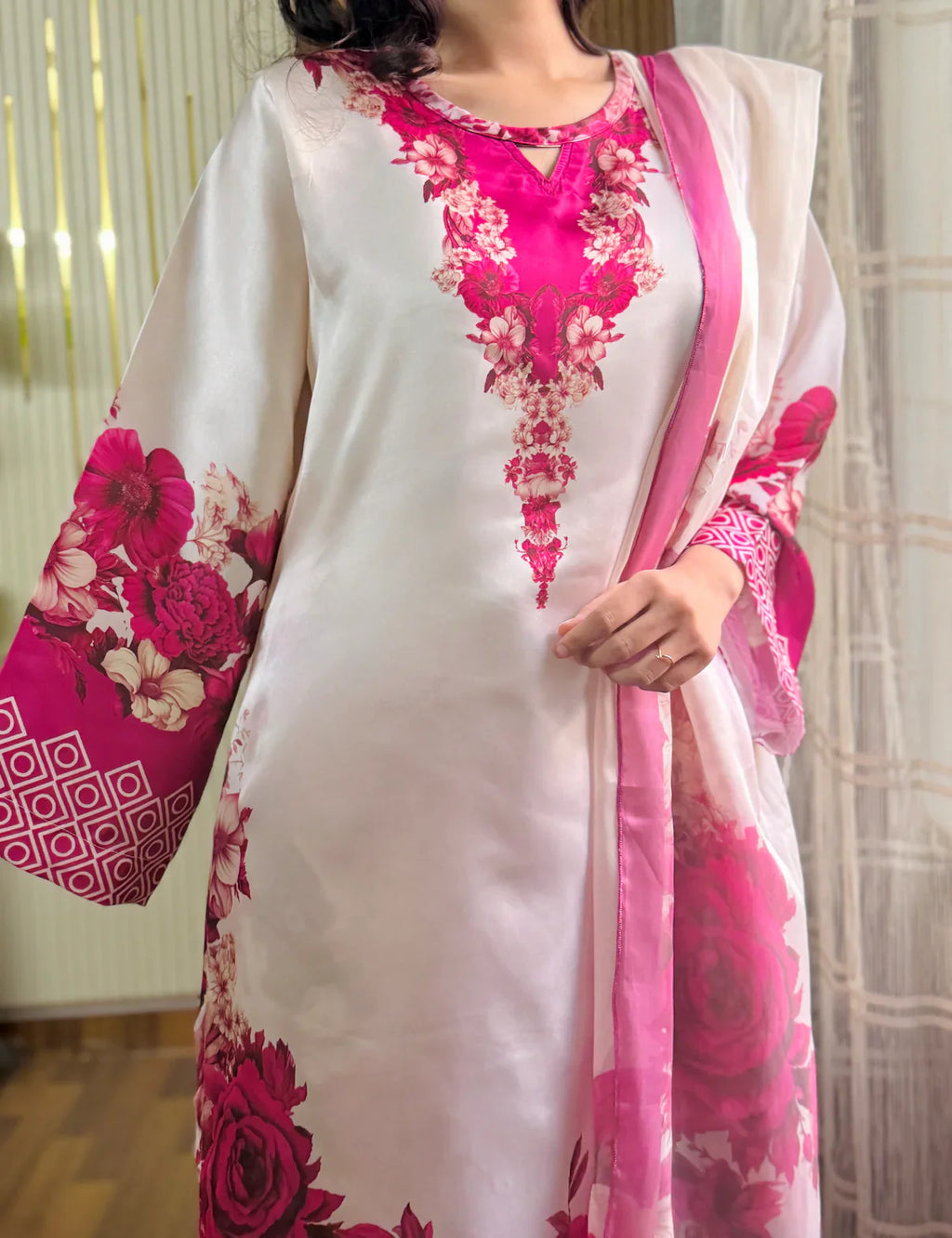 Digital Print Silk 3pcs (ATISHI PHOOL)