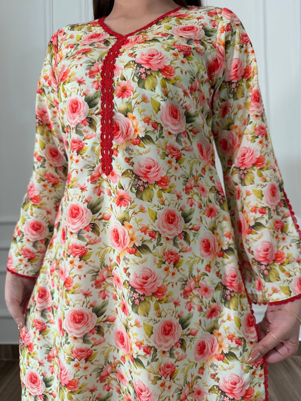DIGITAL PRINTED SWISS LAWN 3pcs (PISTA PINK ROSE)
