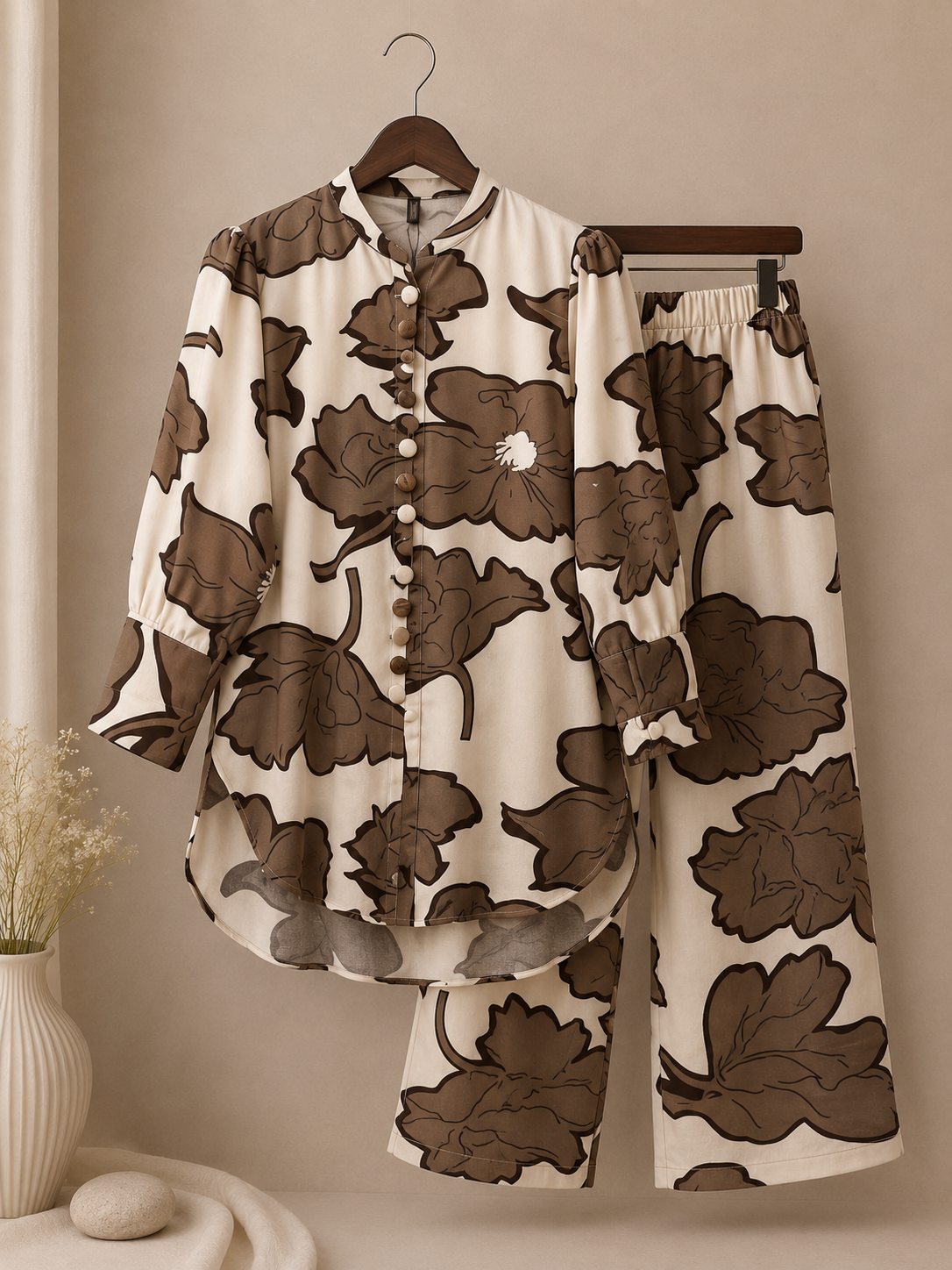 Printed Swiss Lawn 2 Pcs Suit