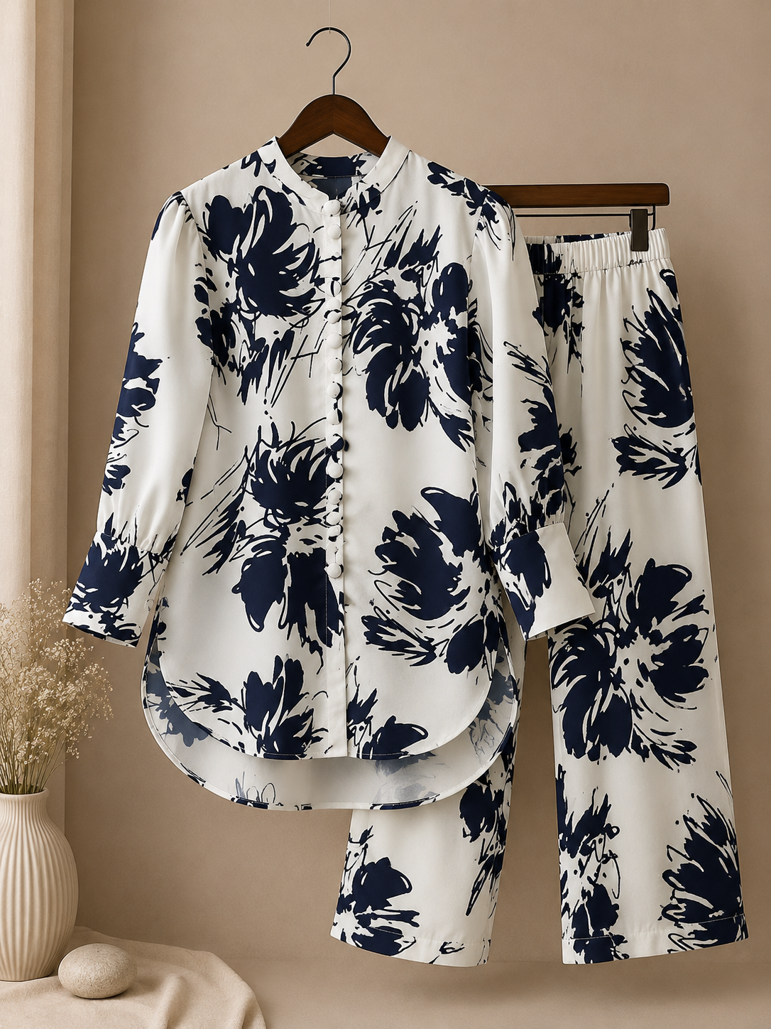 Printed Swiss Lawn 2 Pcs Suit