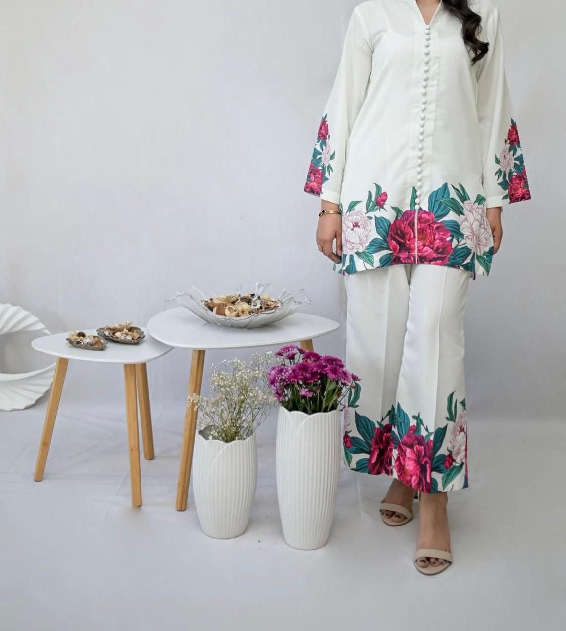 Digital Print Silk 3pcs
